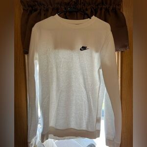 White Nike Crewneck